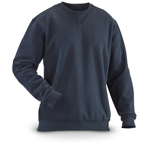 men's crew neck hoodie